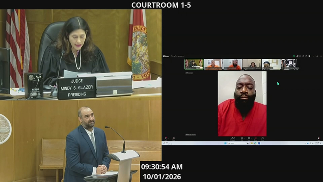 Prosecutors drop felony charge against rapper Rick Ross in domestic violence case
       — ABC7 Chicago (WLS-TV)