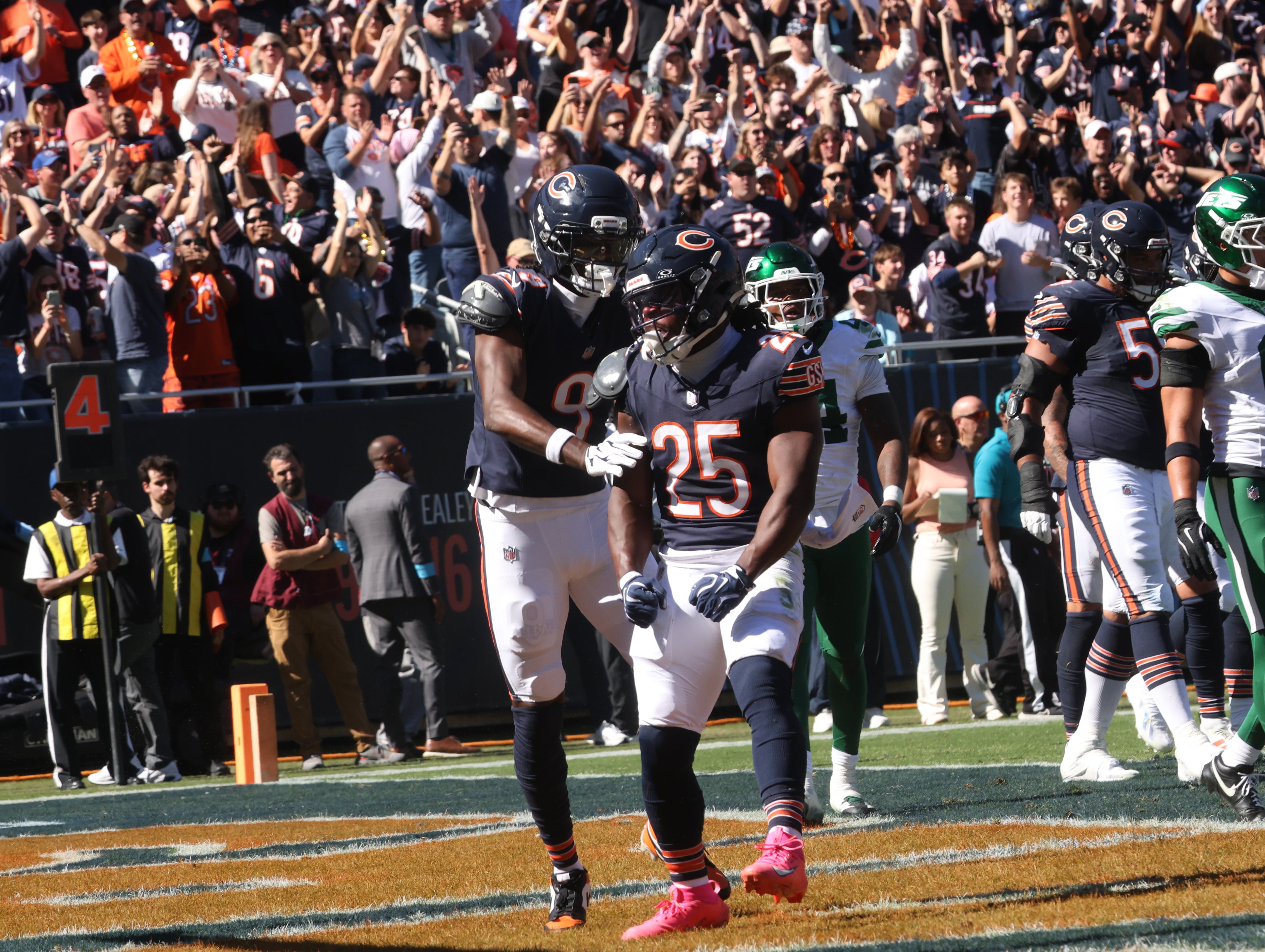 Chicago Bears injury report: Kyle Monangai continues to miss practice in estimated report — Schaumburg Sports news